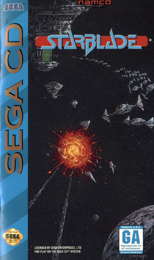 Starblade (USA) Game Cover